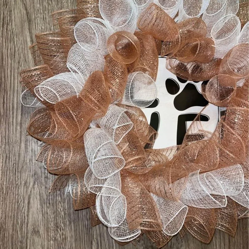 Handmade Wreath! Great for door!